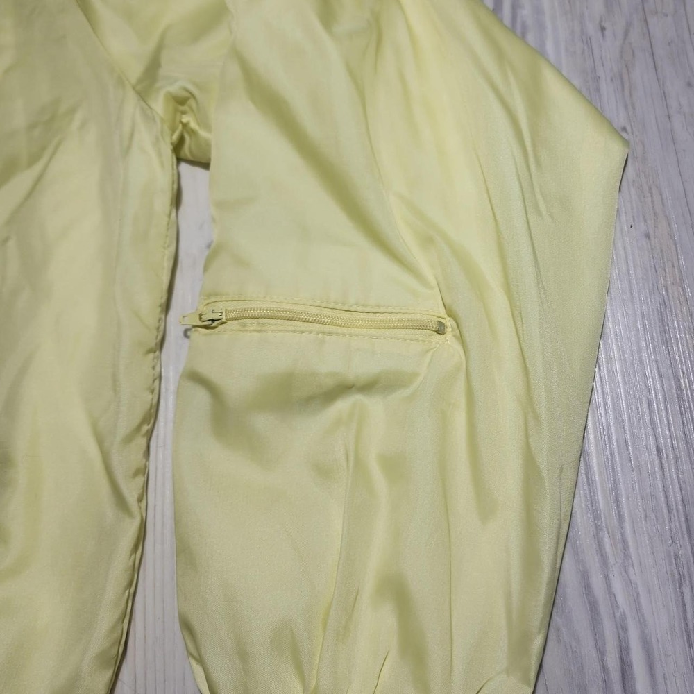 Vintage‎ women's yellow duckster bomber jacket Size M - Picture 3 of 3